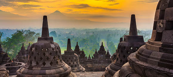 Borobudur Java Indonesie 