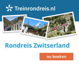 Treinrondreis Zwitserland banner