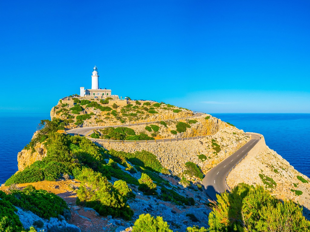 Far Formentor vuurtoren op Mallorca