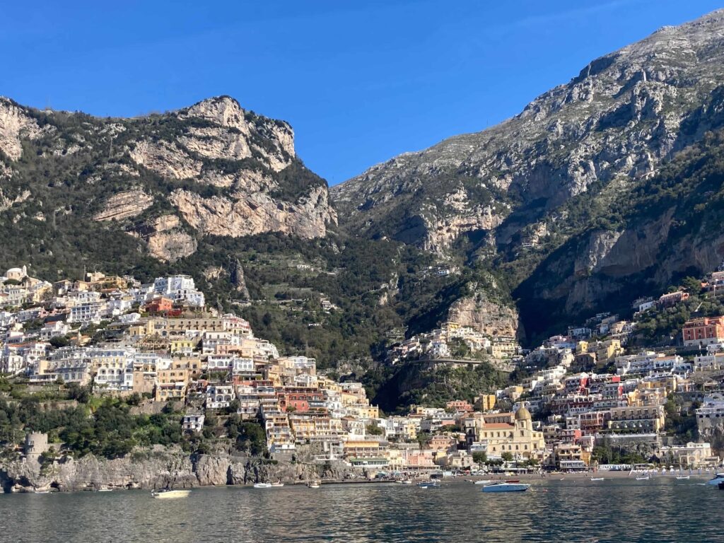 Positano aan de Amalfikust