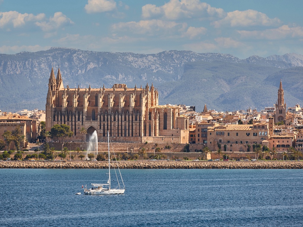 gotische kathedraal van Palma de Mallorca