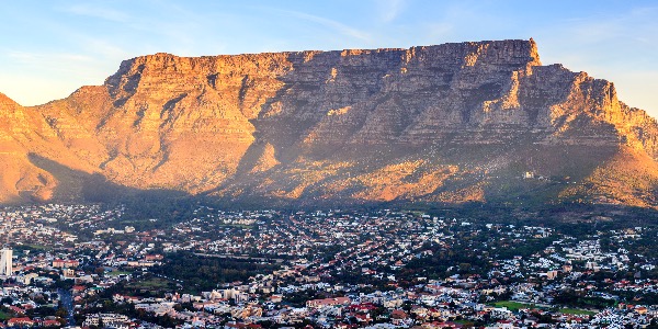 Tafelberg in Kaapstad Zuid-Afrika