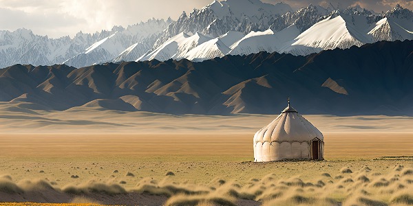 bergen in Kirgizië 