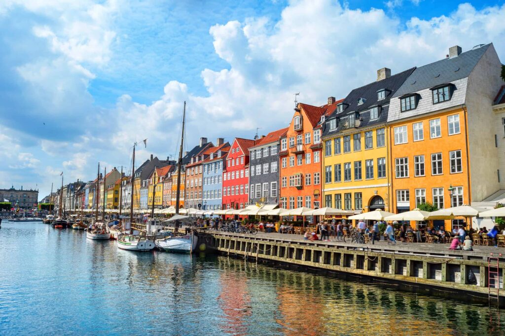 Nyhavn dijk Kopenhagen