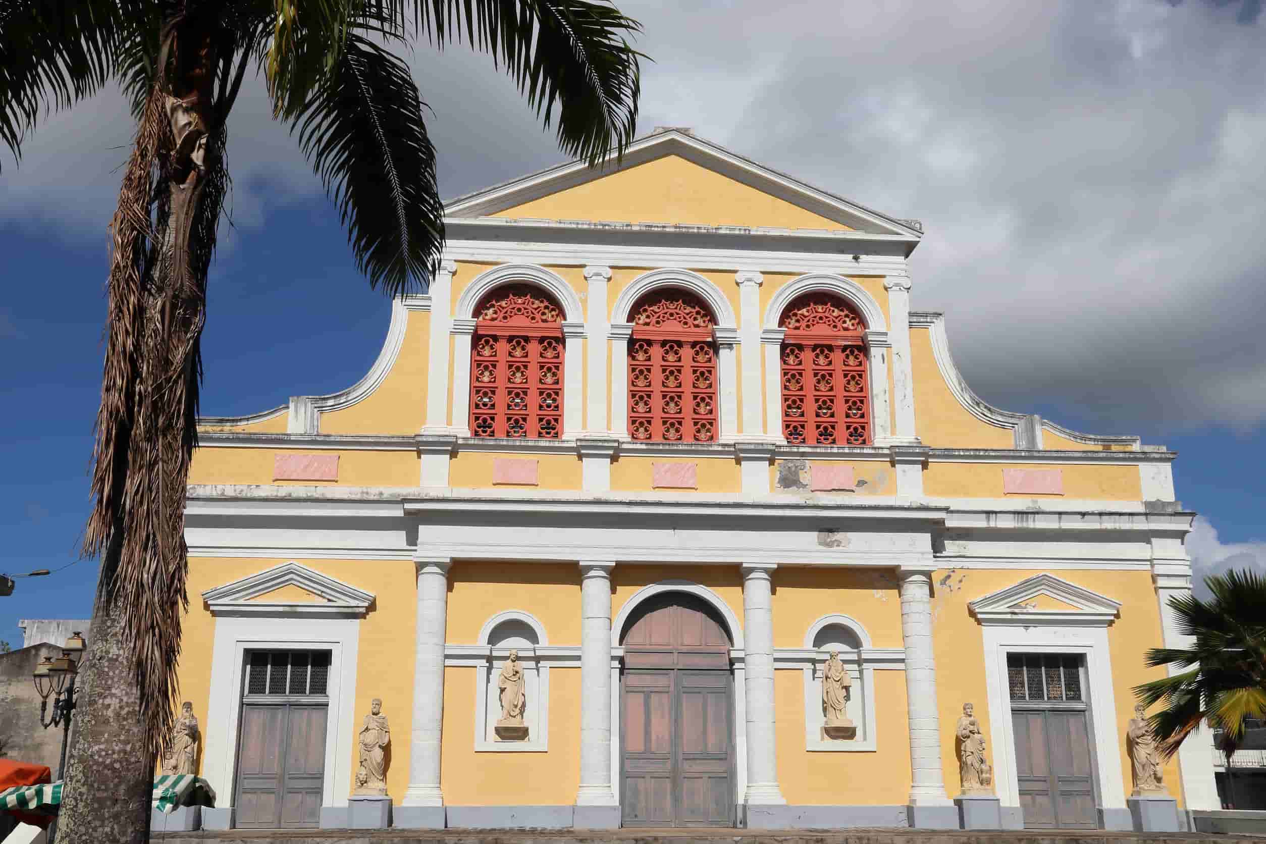 Guadeloupe Pointe-à-Pitre Katholieke kerk van St. Peter en St. Paul