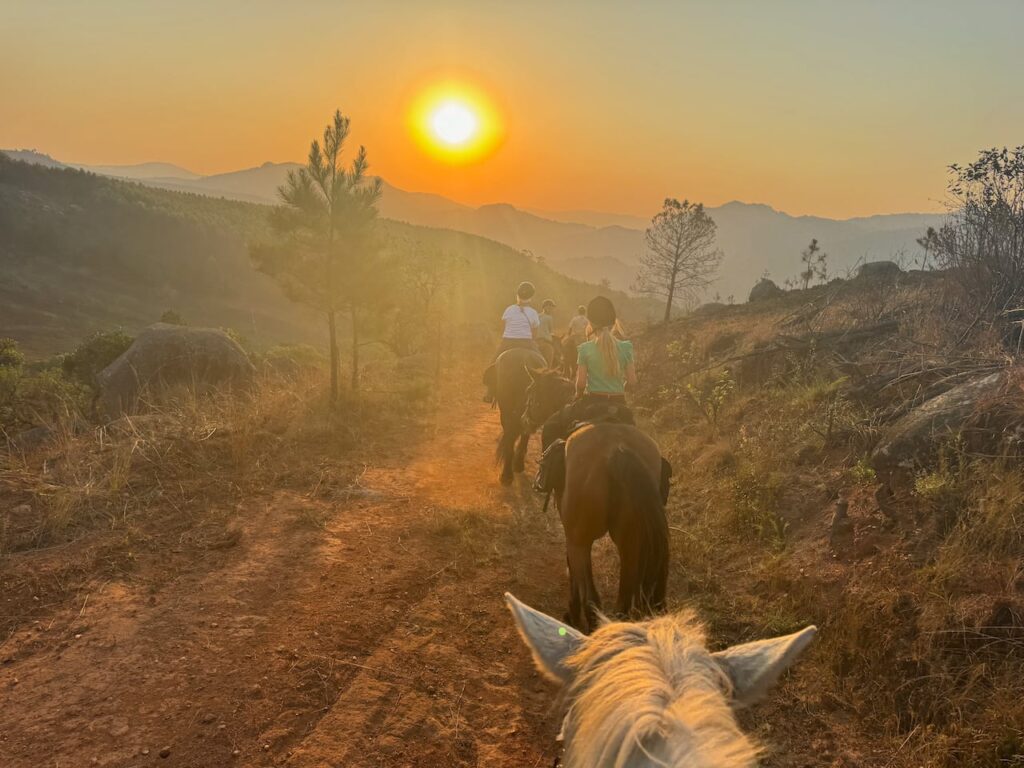 Reis met Kinderen eSwatini kampeertocht te paard