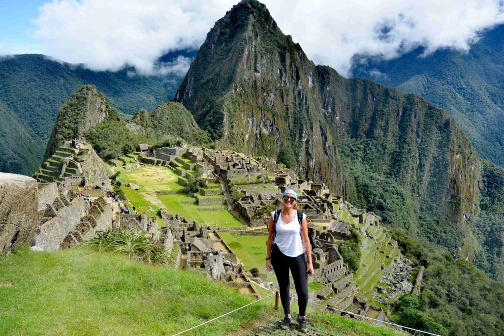  Inca stad Machu Picchu in Peru