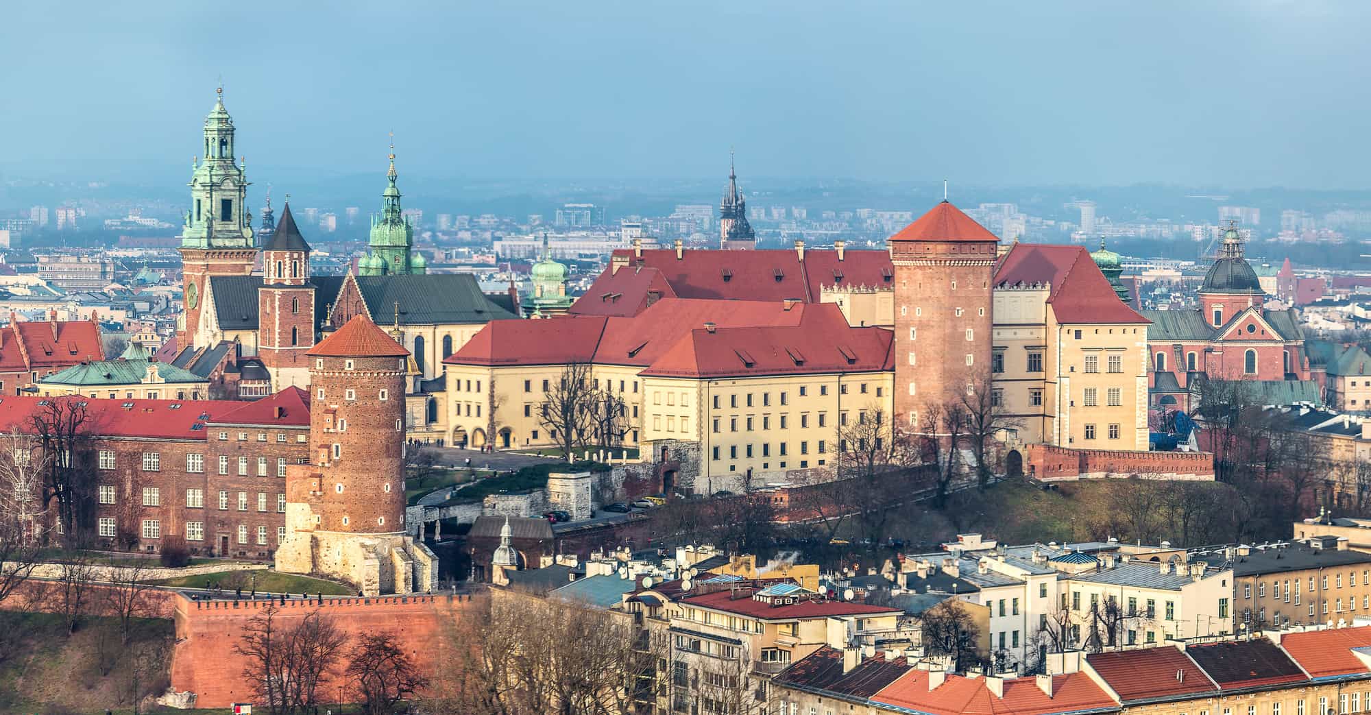 Kasteel Wawel in Krakau Polen