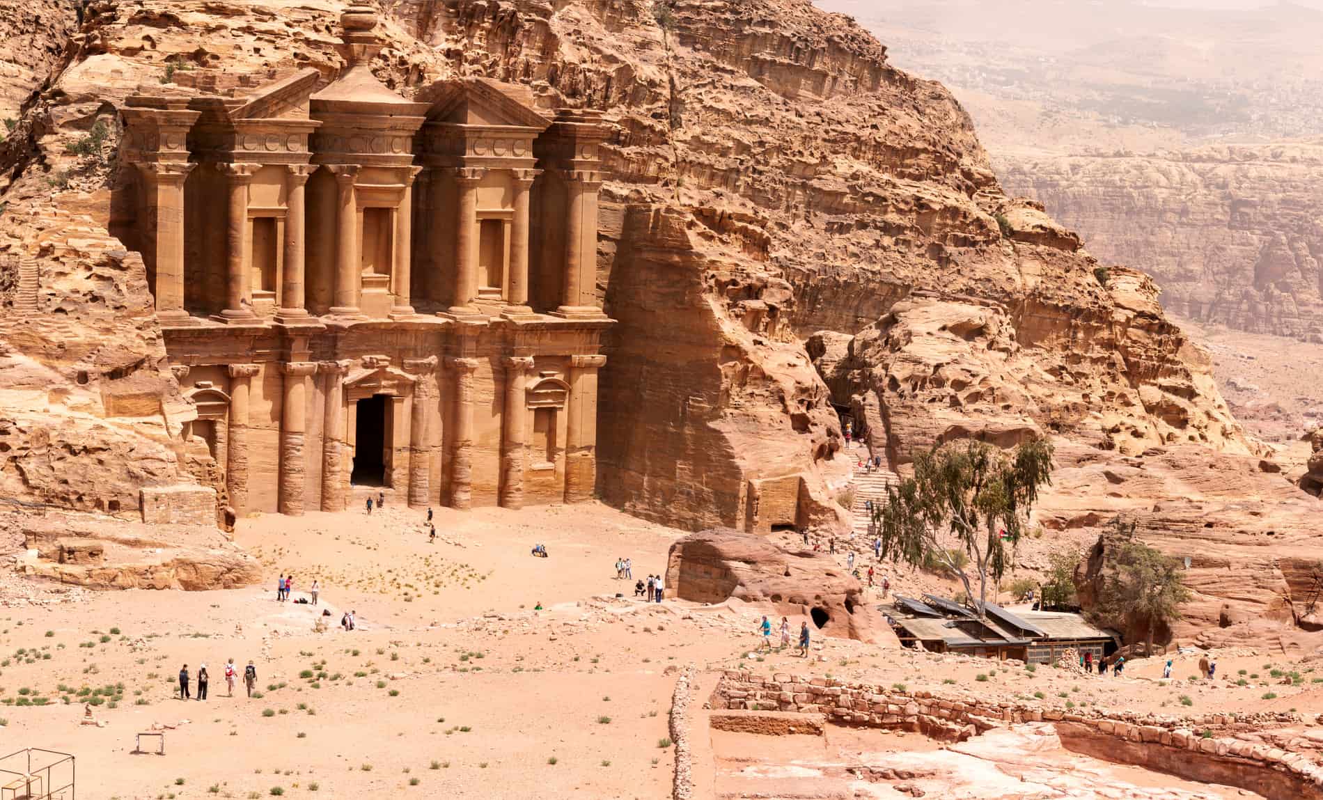 Klooster Petra Jordanië