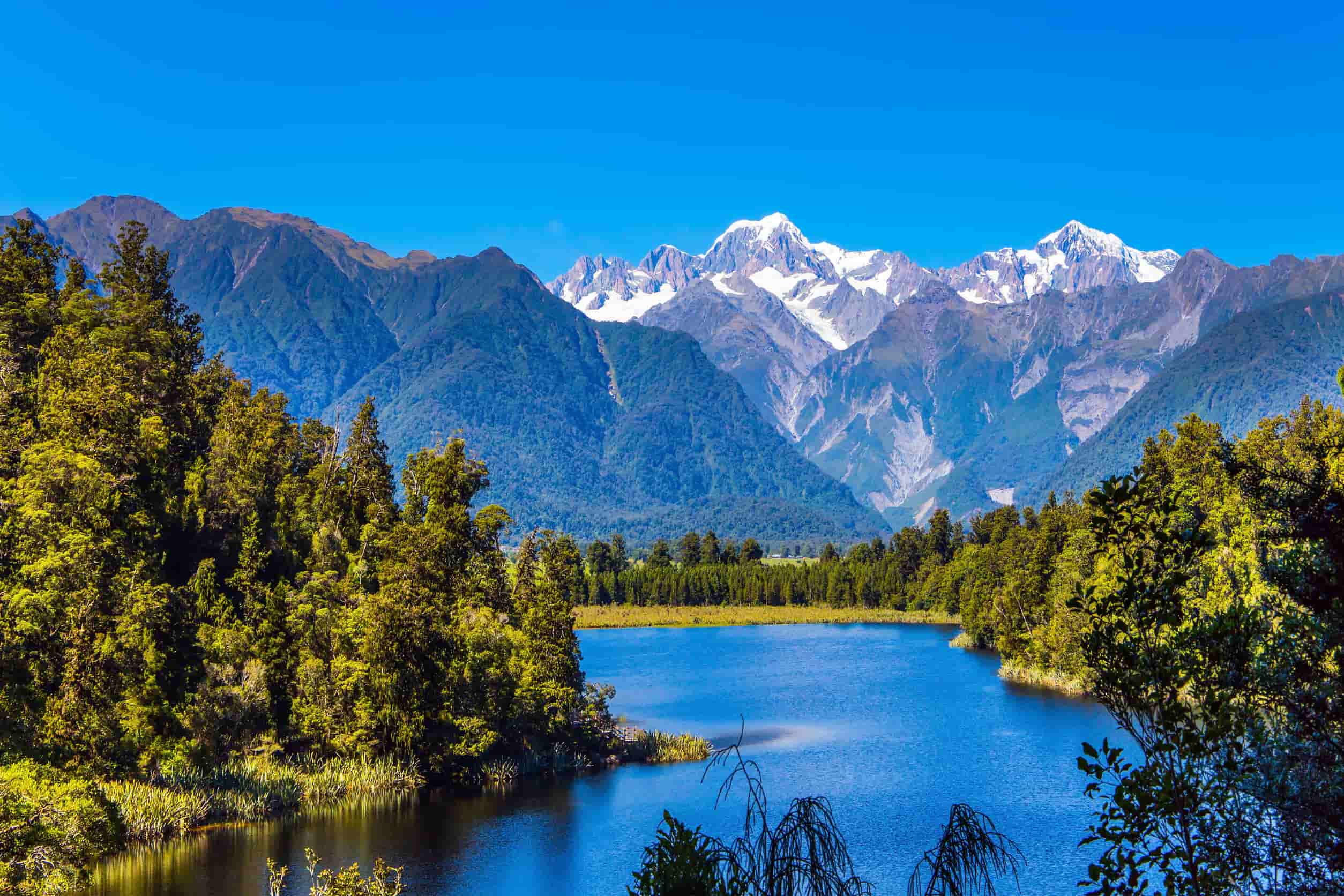 Mount Cook en Mount Tasman 