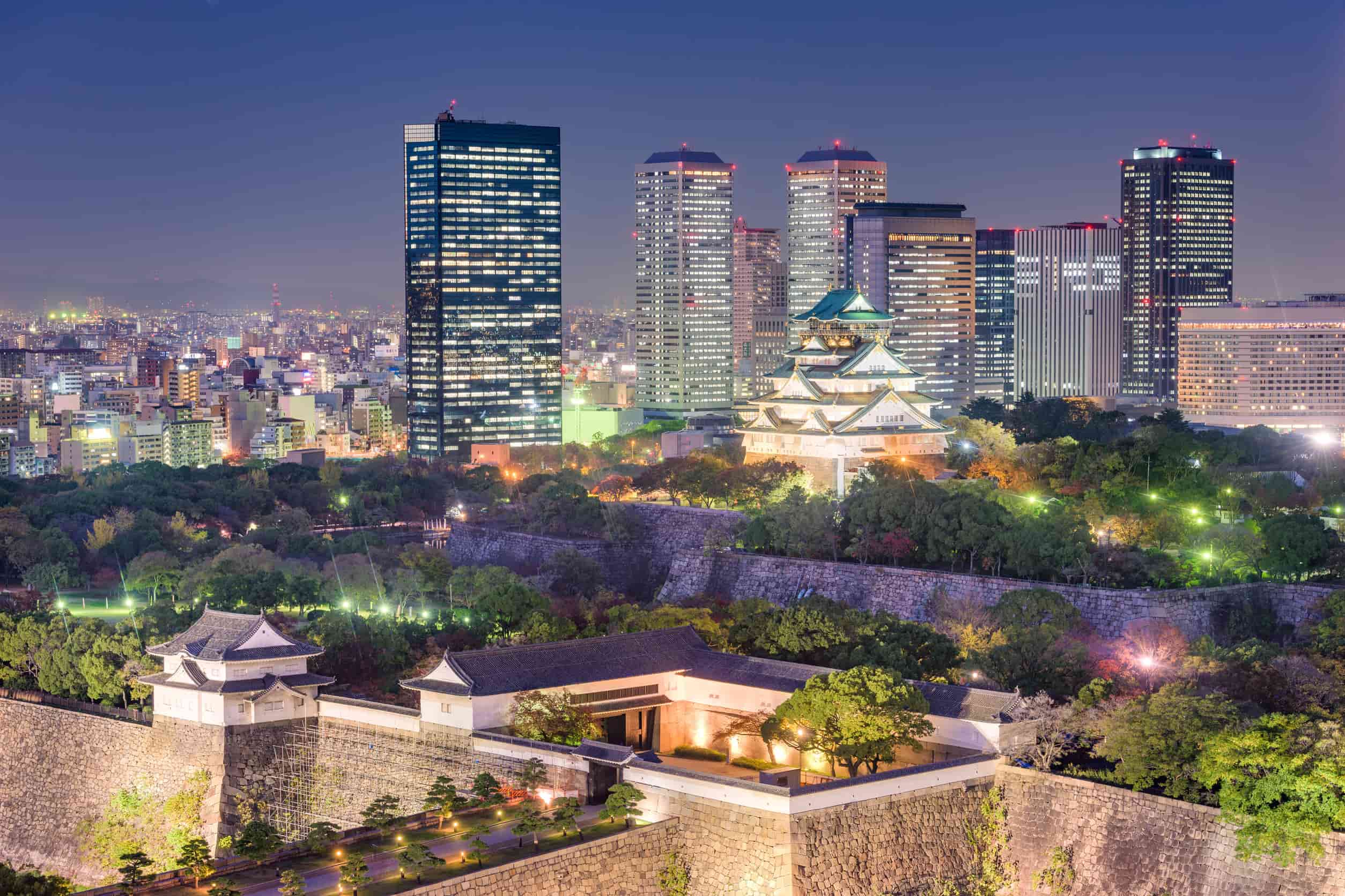 Osaka Skyline Japan