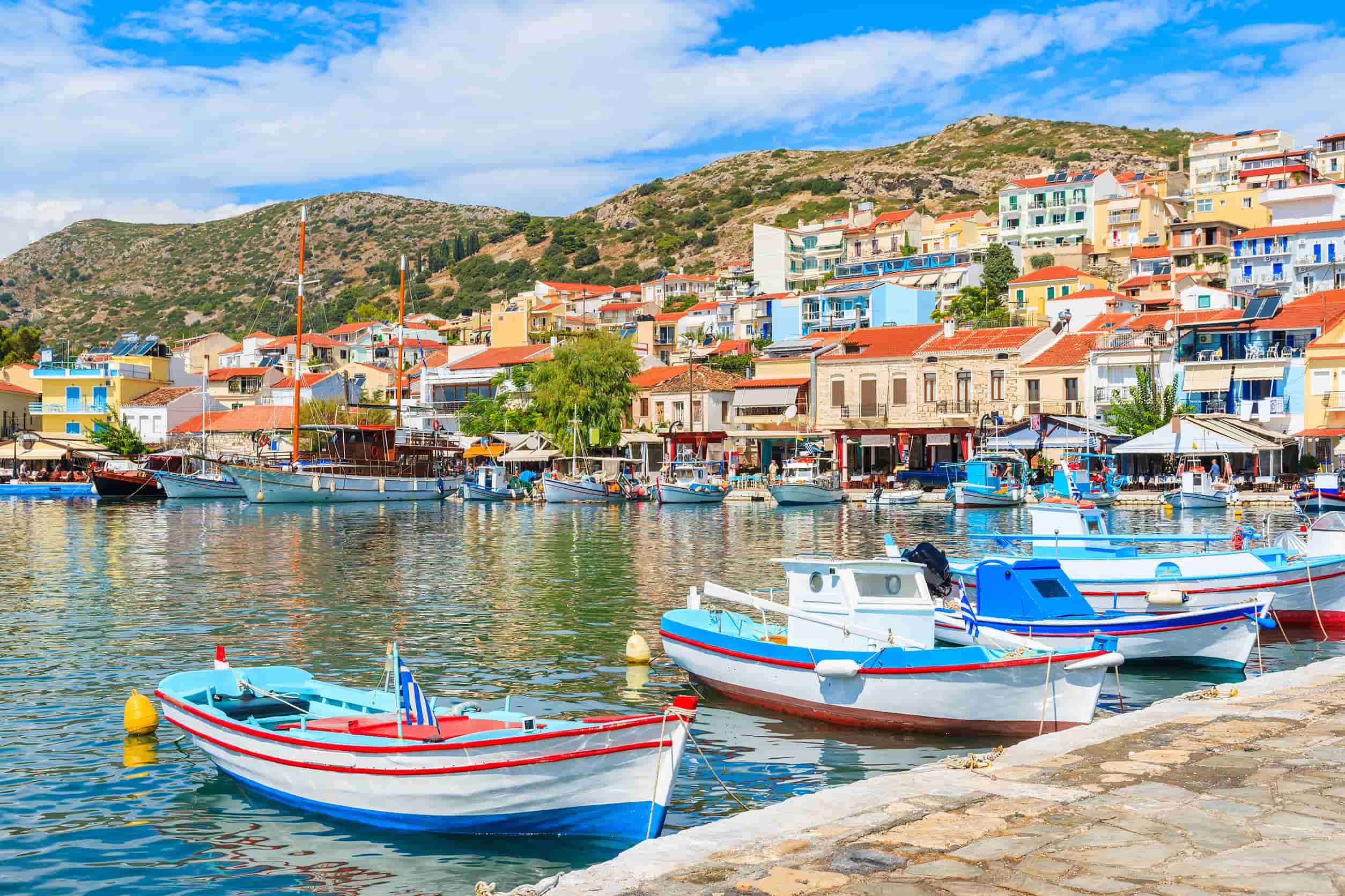 Eiland Samos Griekenland