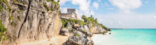 Maya ruïnes van Tulum Mexico