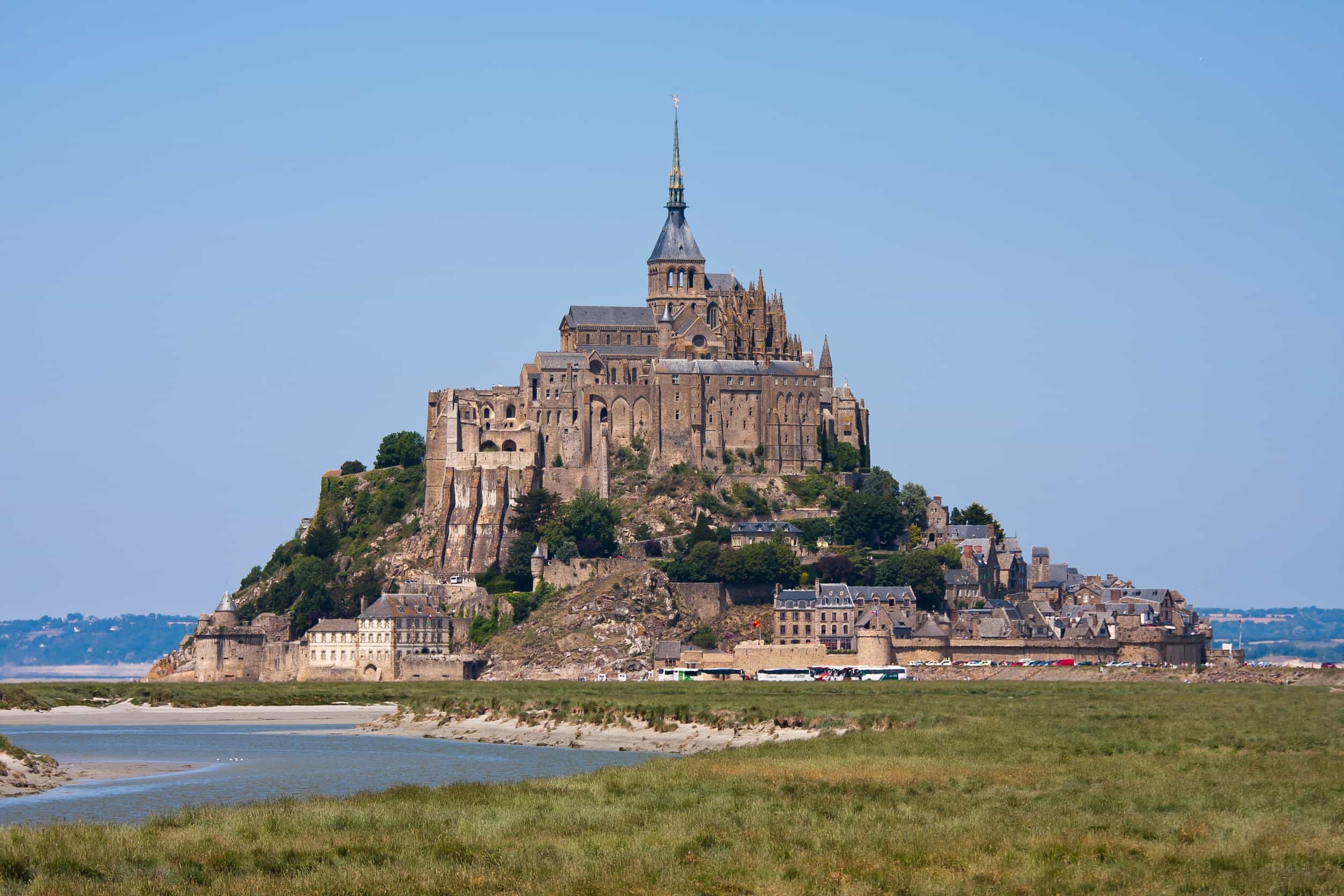 Mont Saint Michel Normandie Frankrijk