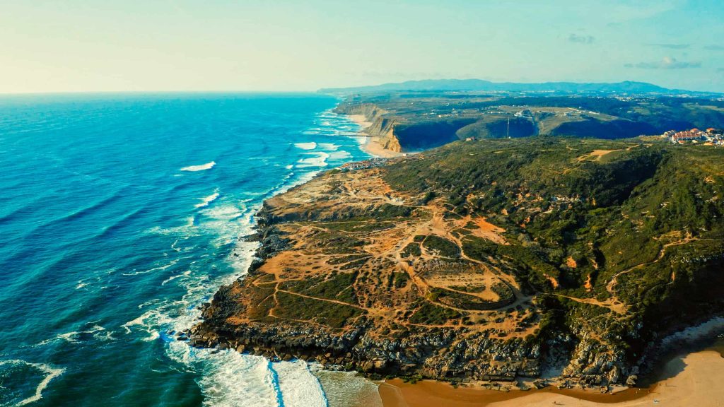 kustlijn in Ericeira Portugal