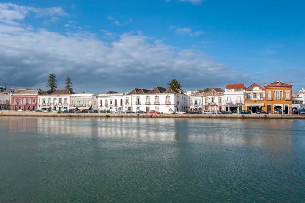 stadsgezicht Tavira Algarve Portugal