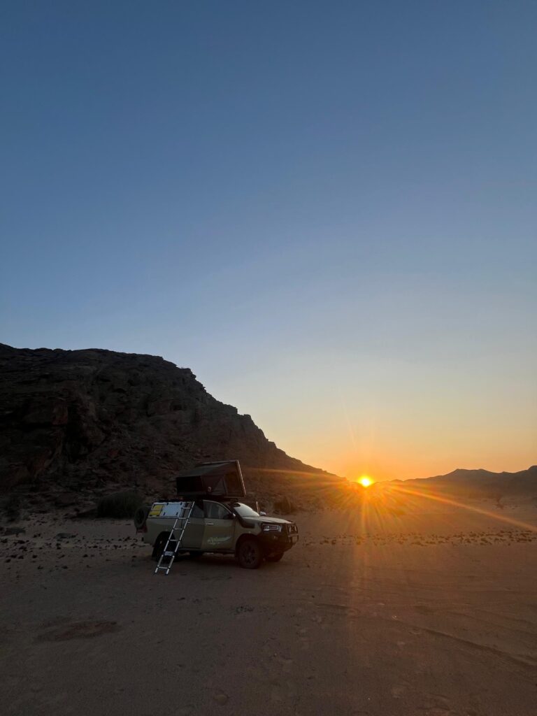 Wildkamperen Damaraland
