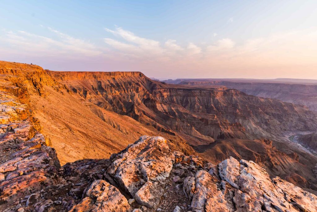 Fish River Canyon Namibië Combinatiereizen Afrika met Botswana