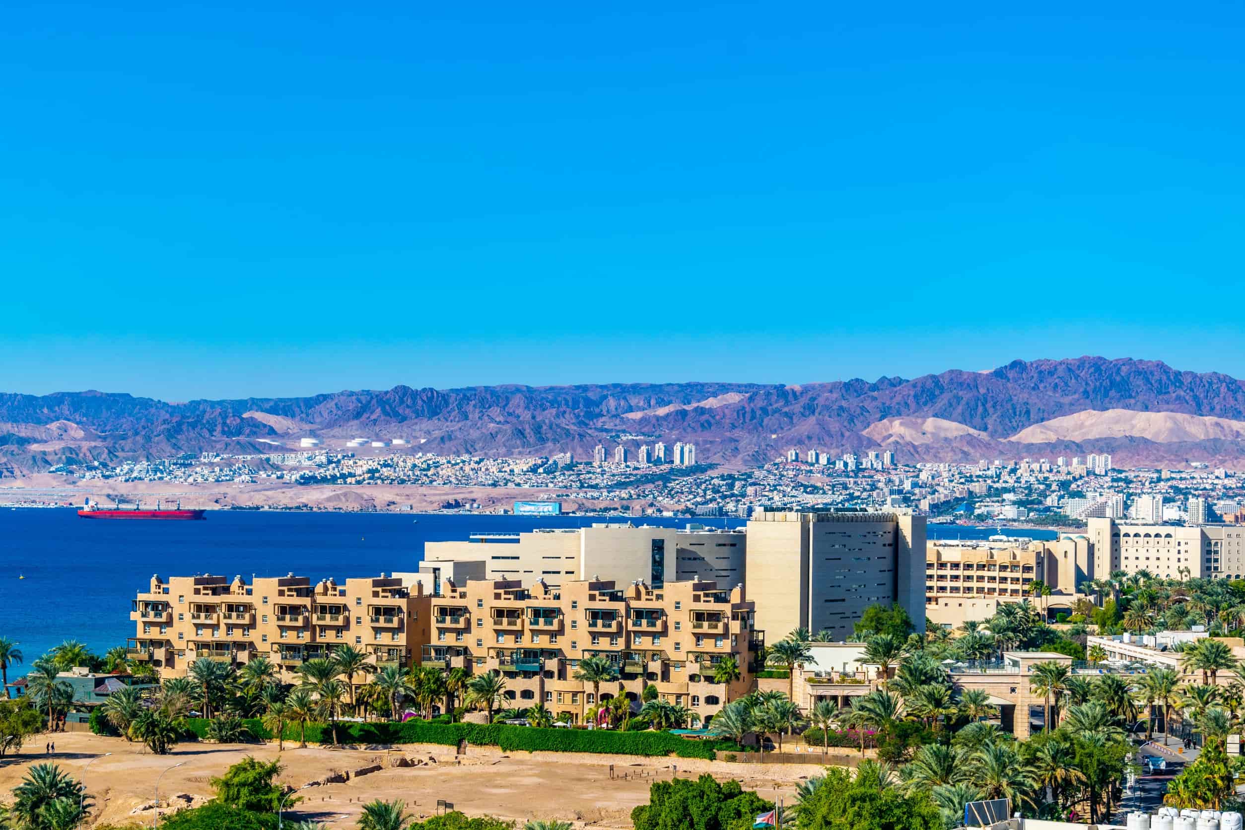 Golf van Aqaba Jordanie