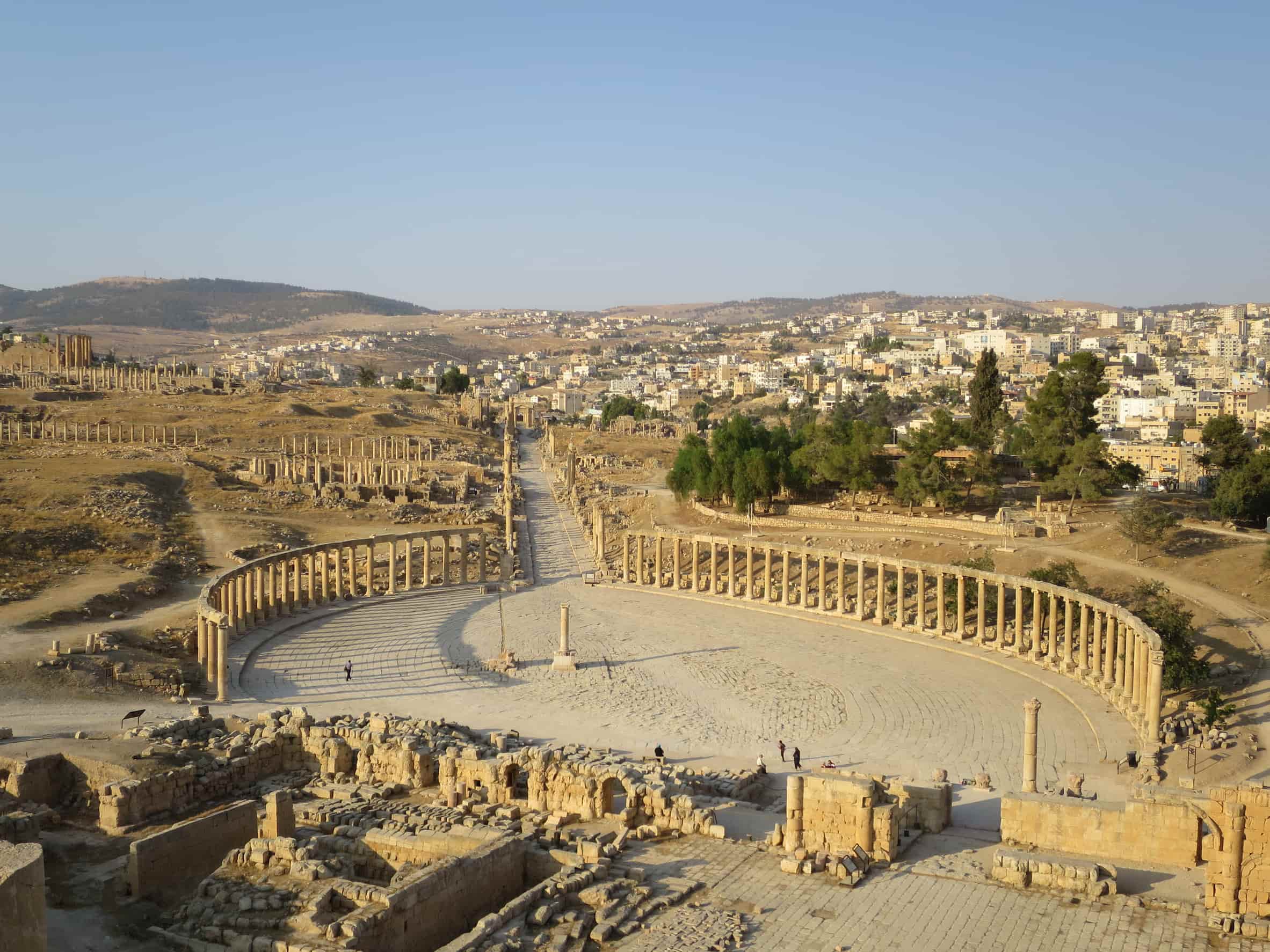 Jerash luchtfoto