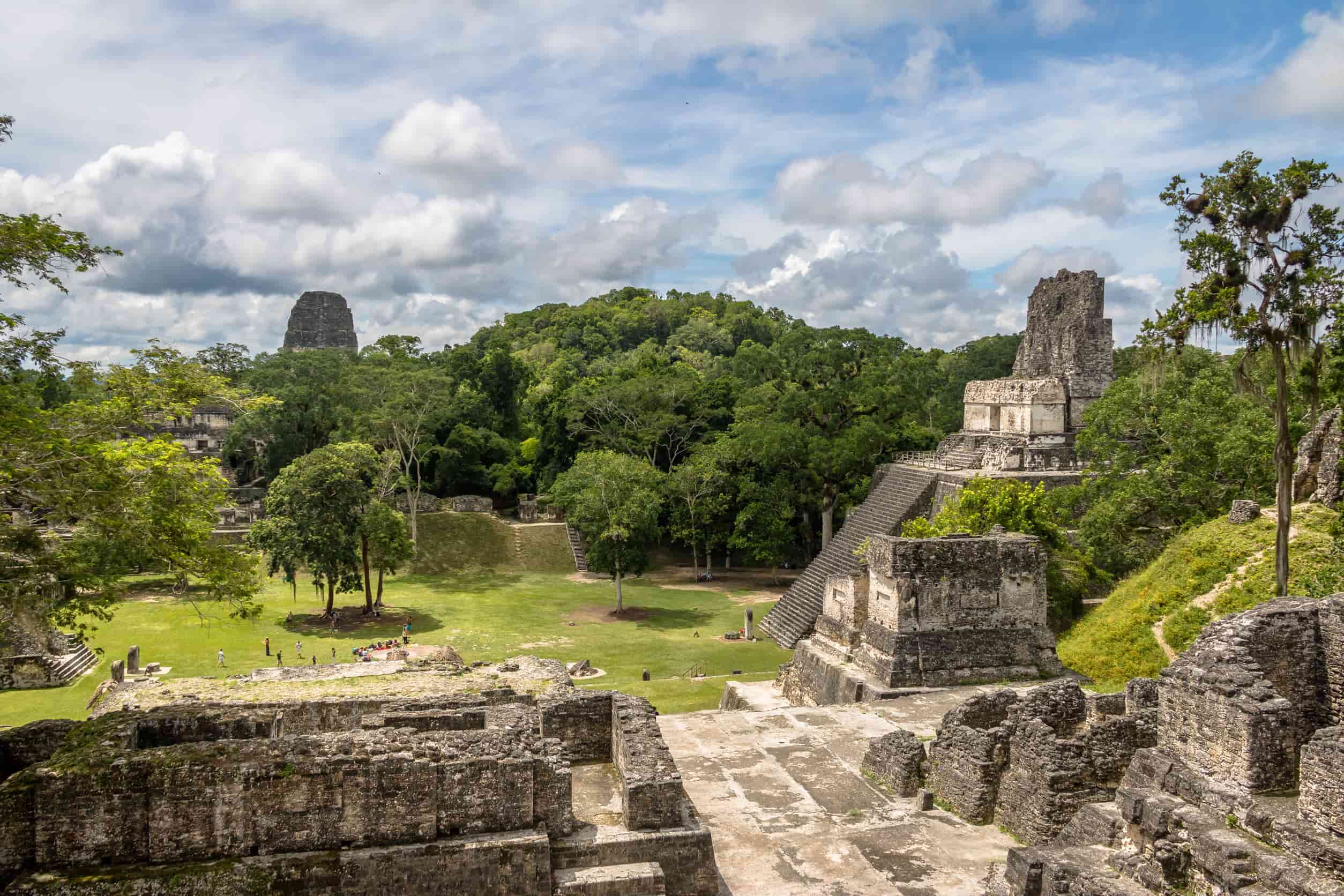 Maya Tempel in Tikal National Park Guatemala