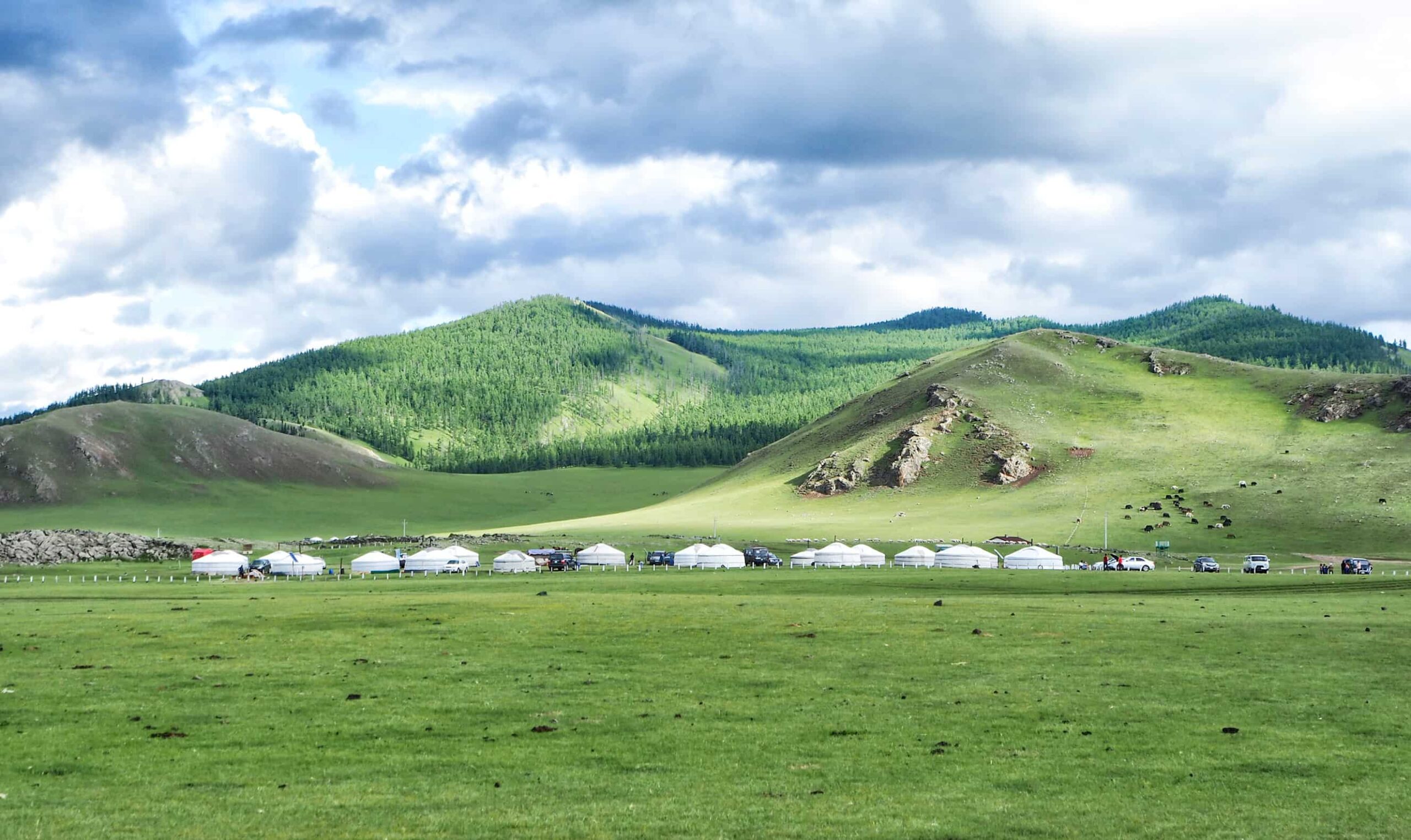 Orkhon Vallei in Centraal-Mongolië