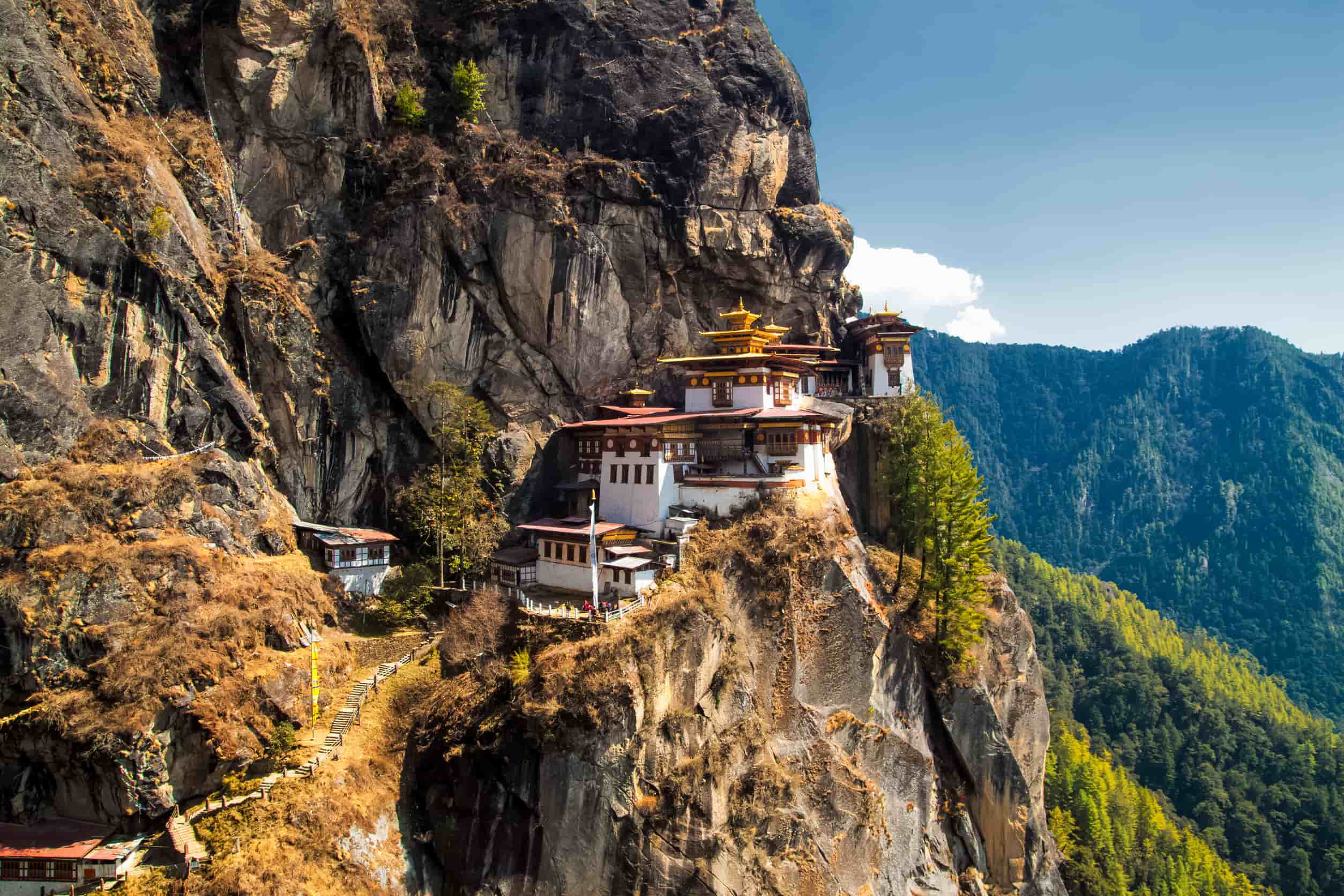 Taktshang Goemba Tiger's Nest Klooster Bhutan