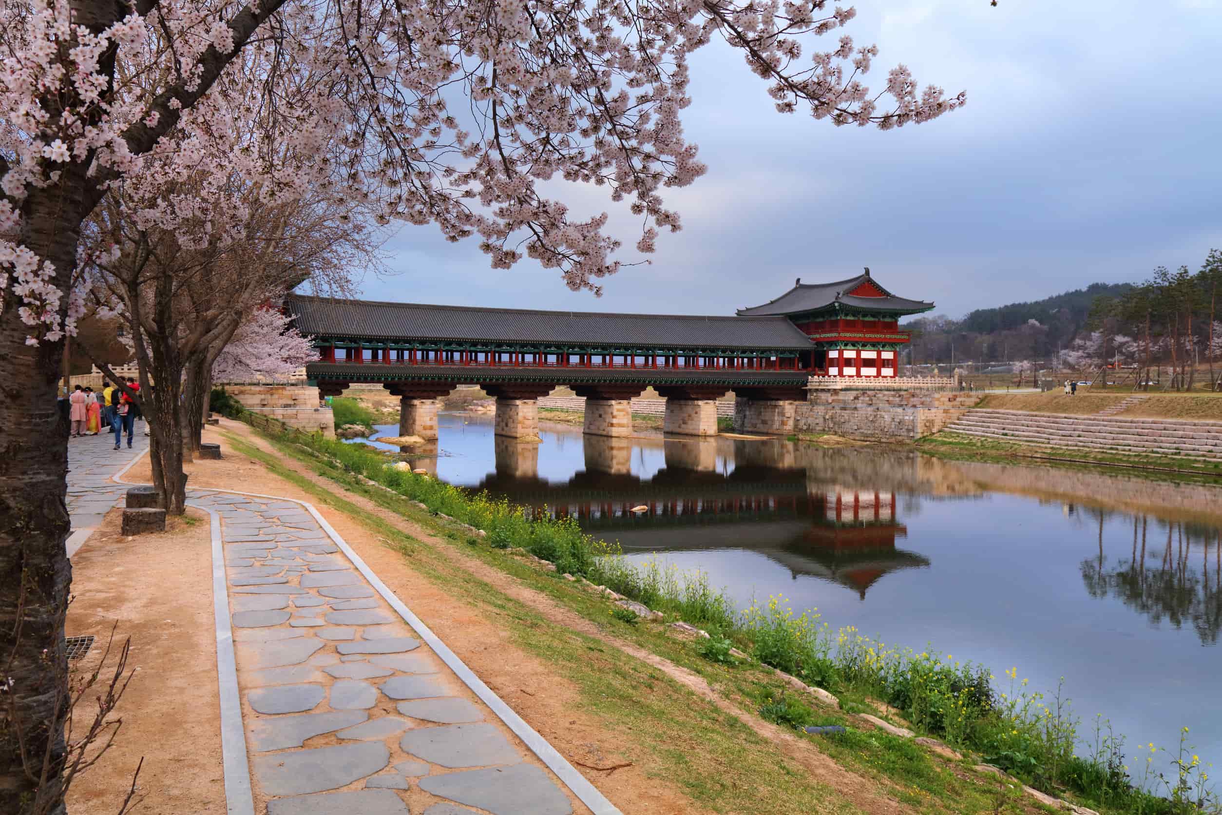 Woljeong Brug Gyeongju Zuid-Korea