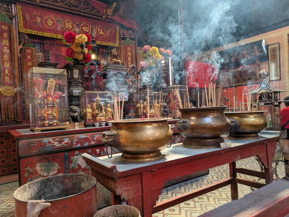 In Azië heb je overal prachtige tempels