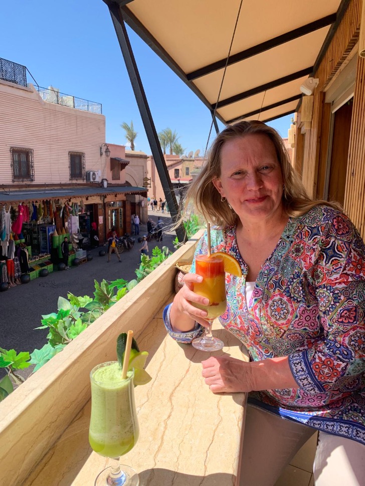 Janet de Jonge van Young Travel Company in Marrakech