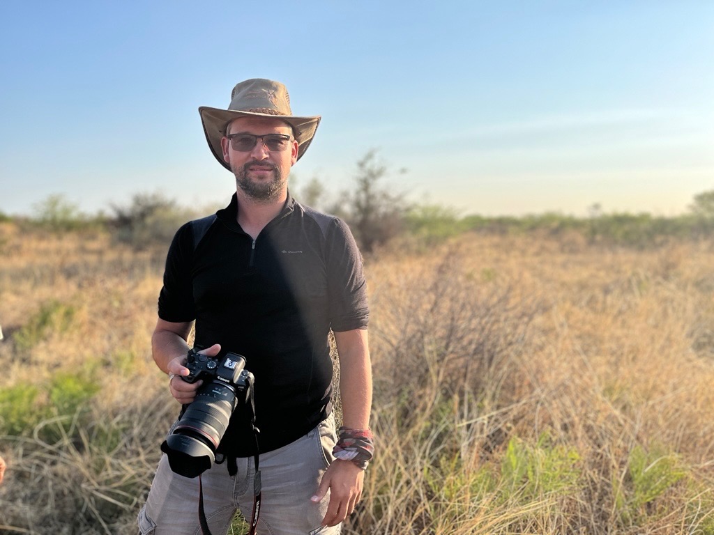 Ramon Lucas van Cape Tracks in het Krugerpark