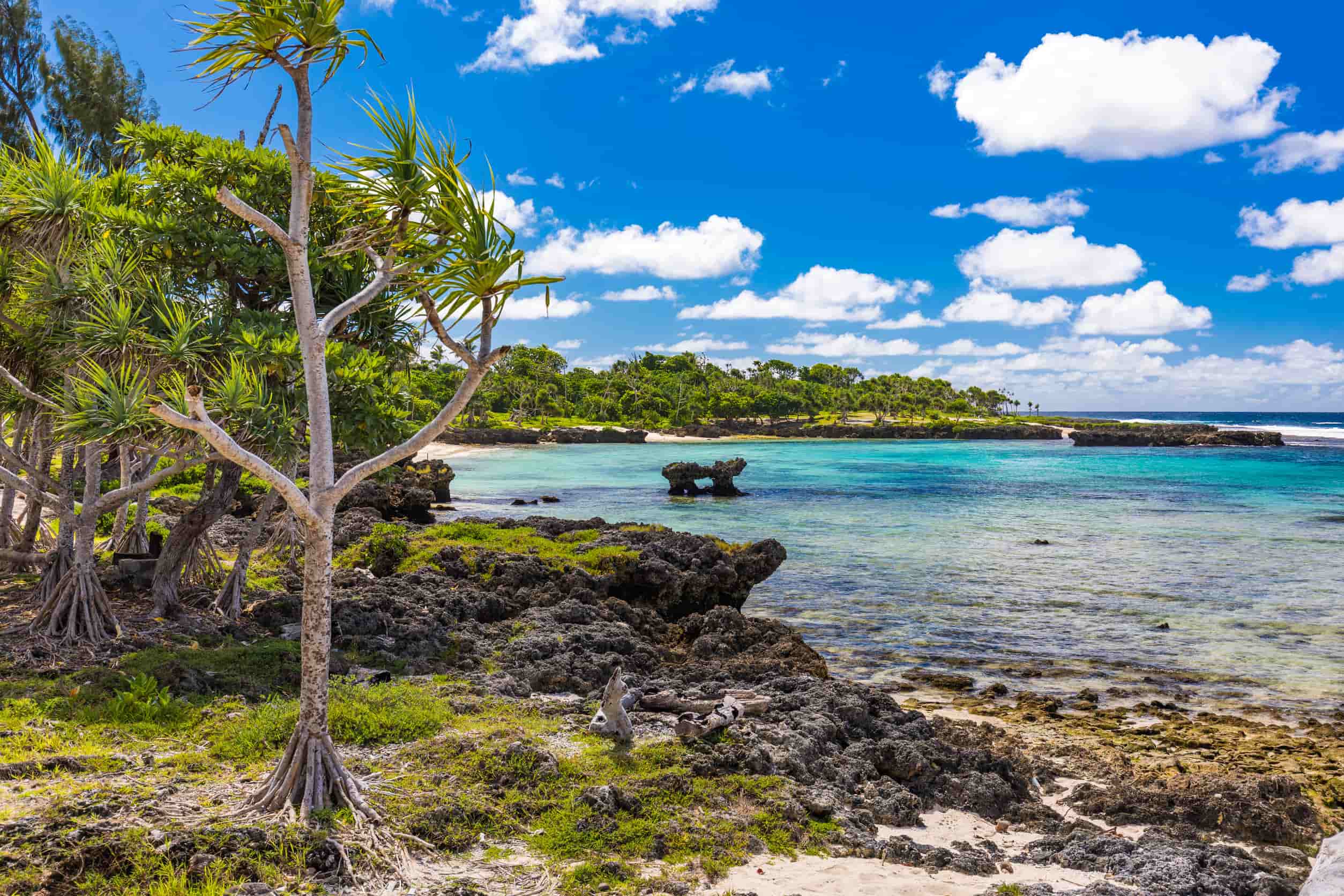 Eton Beach on Efate Island Vanuatu