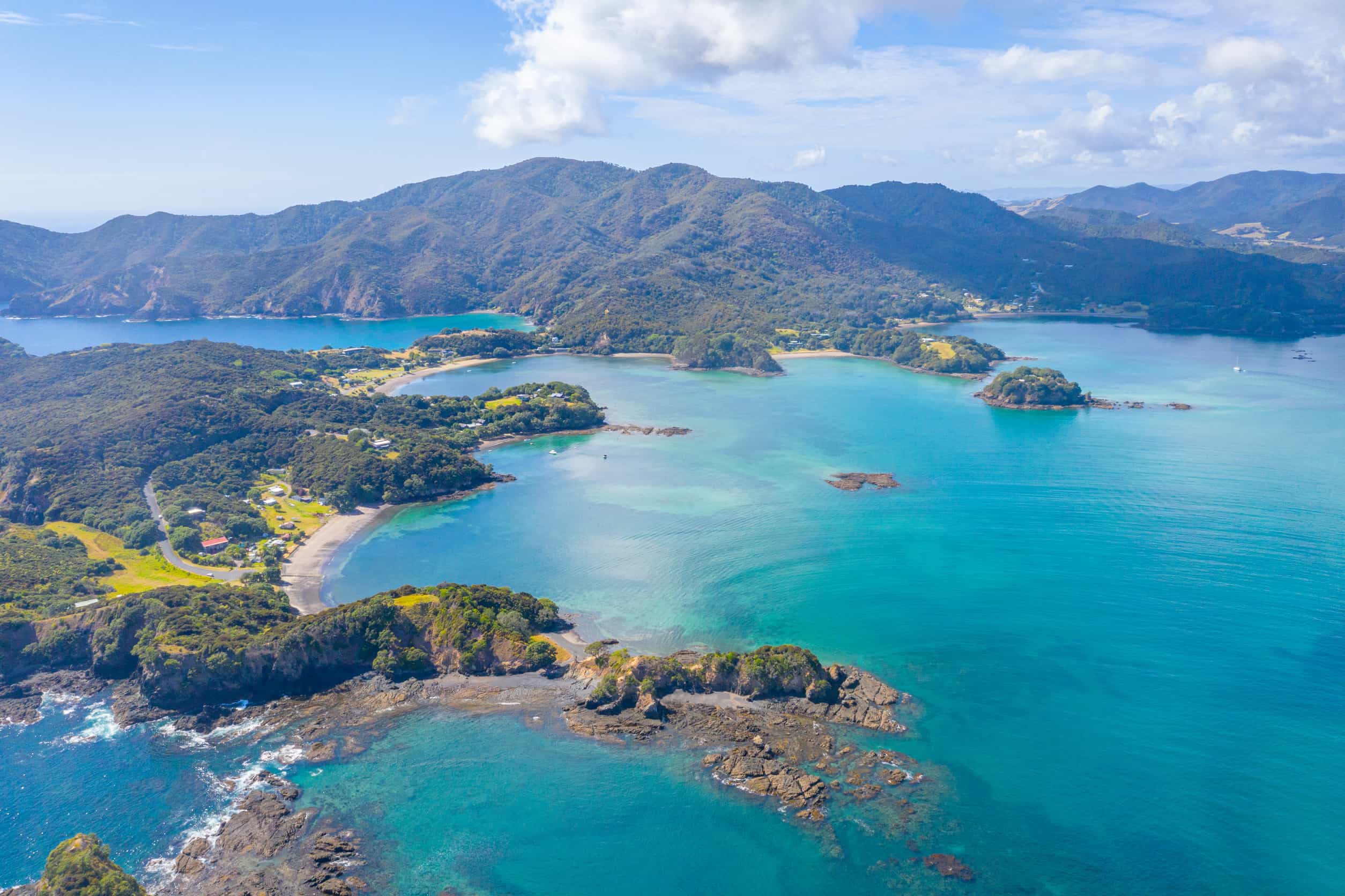Kaimarama bay Bay of Islands Nieuw-Zeeland