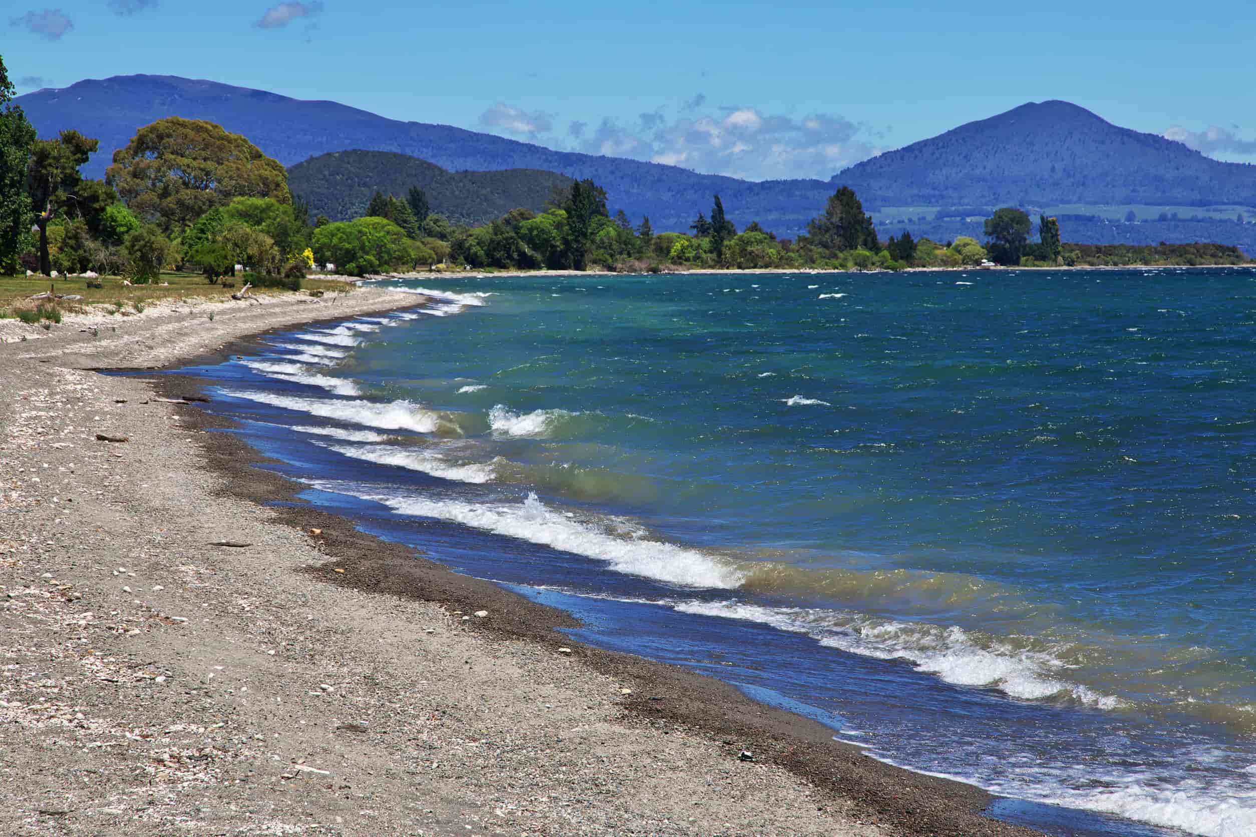 Lake Taupo Nieuw-Zeeland