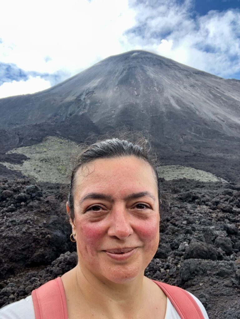 Paula van Let's go to Guatemala in Pacaya