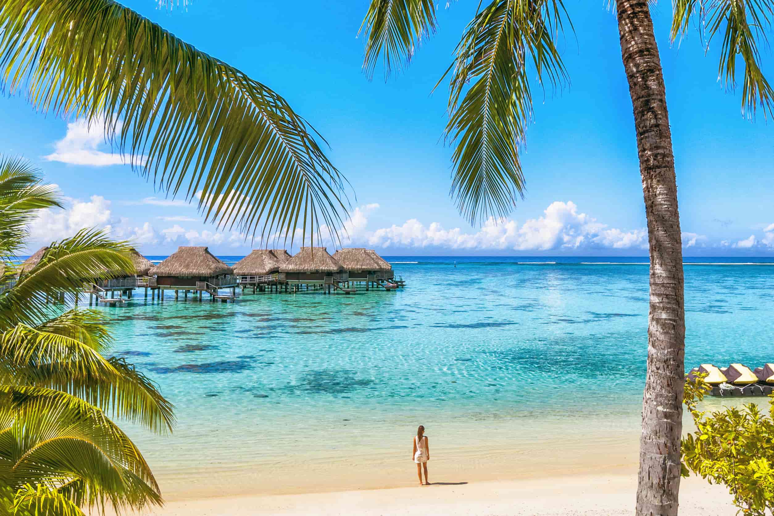 Luxury Tahiti beach resort Frans-Polynesië