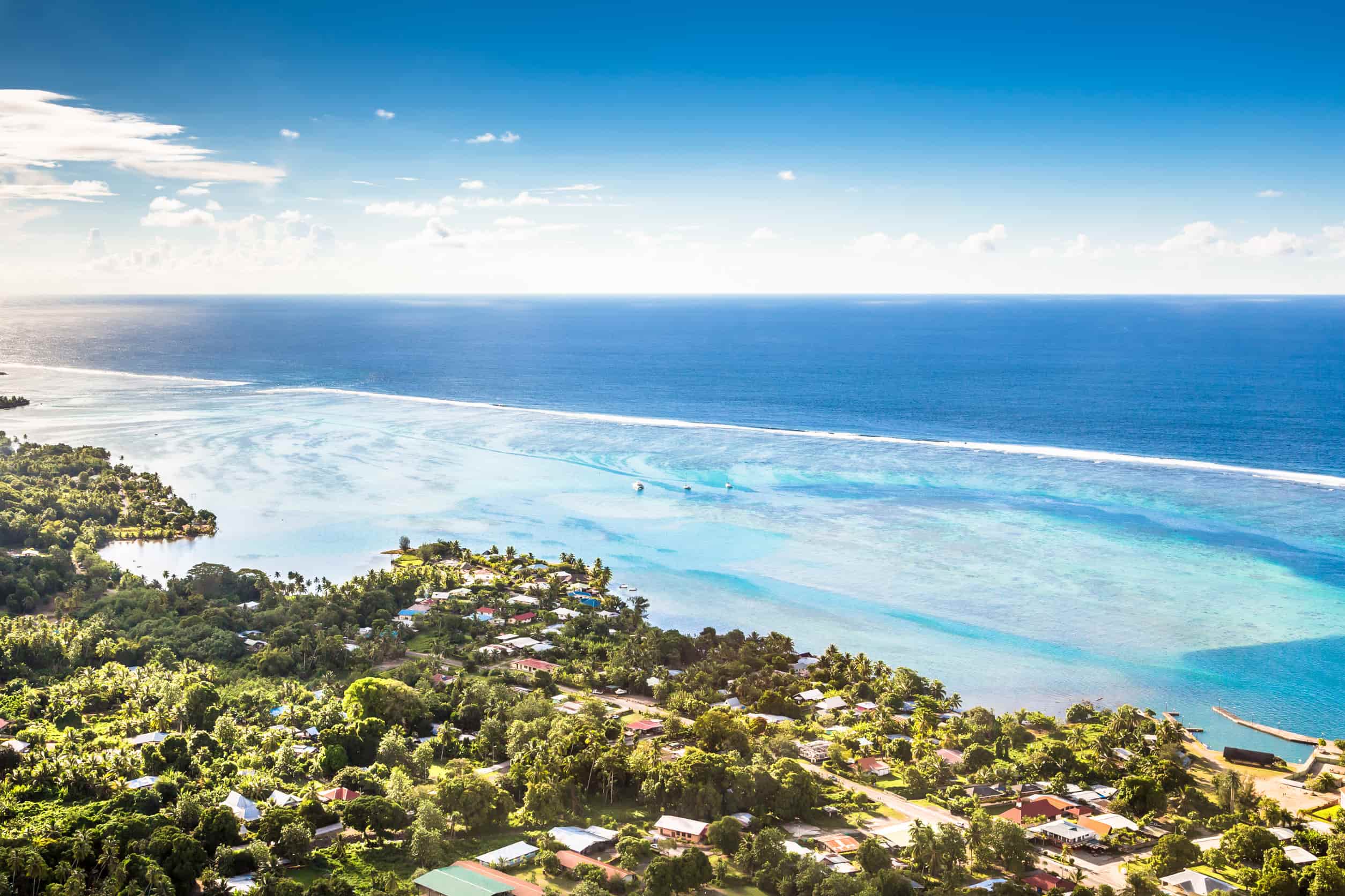Moorea eiland Frans-Polynesië