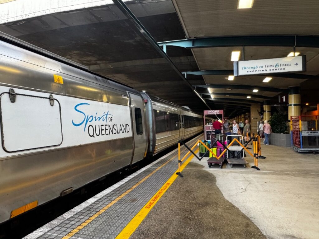 Spirit of Queensland trein Oostkust Australië