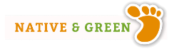 native & green logo