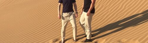 omanreis.nl lars en guido in de zandduinen van dhofar