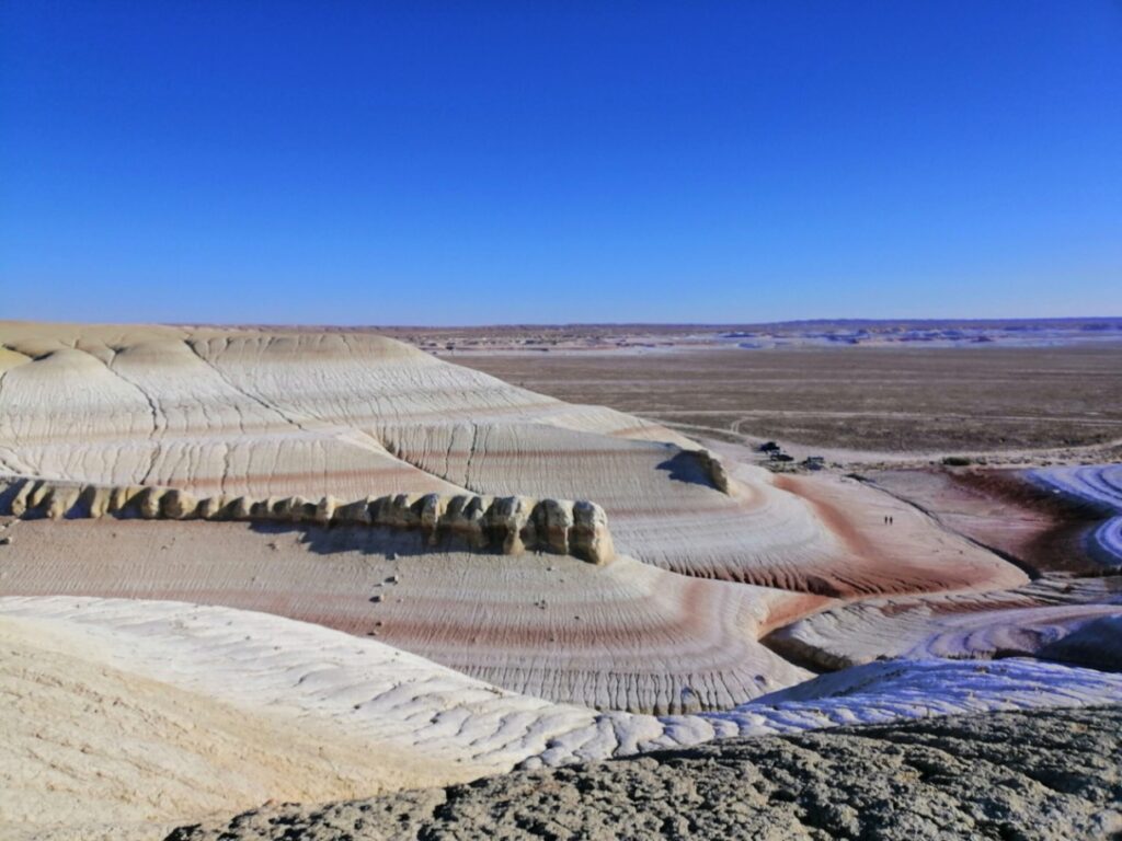 Kazachstan Reizen Kleurige leegtes in het Mangistau gebied in West Kazachstan