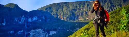 La Douce Peru Elise foto Gocta waterval