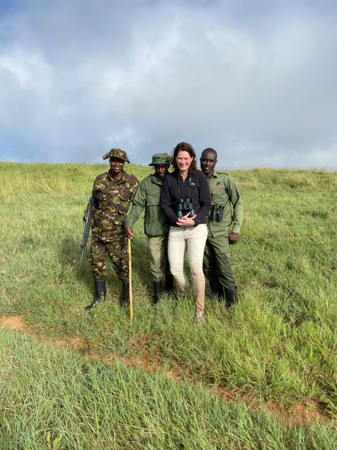 Borana Lodge: Seraphine op Rhino tracking