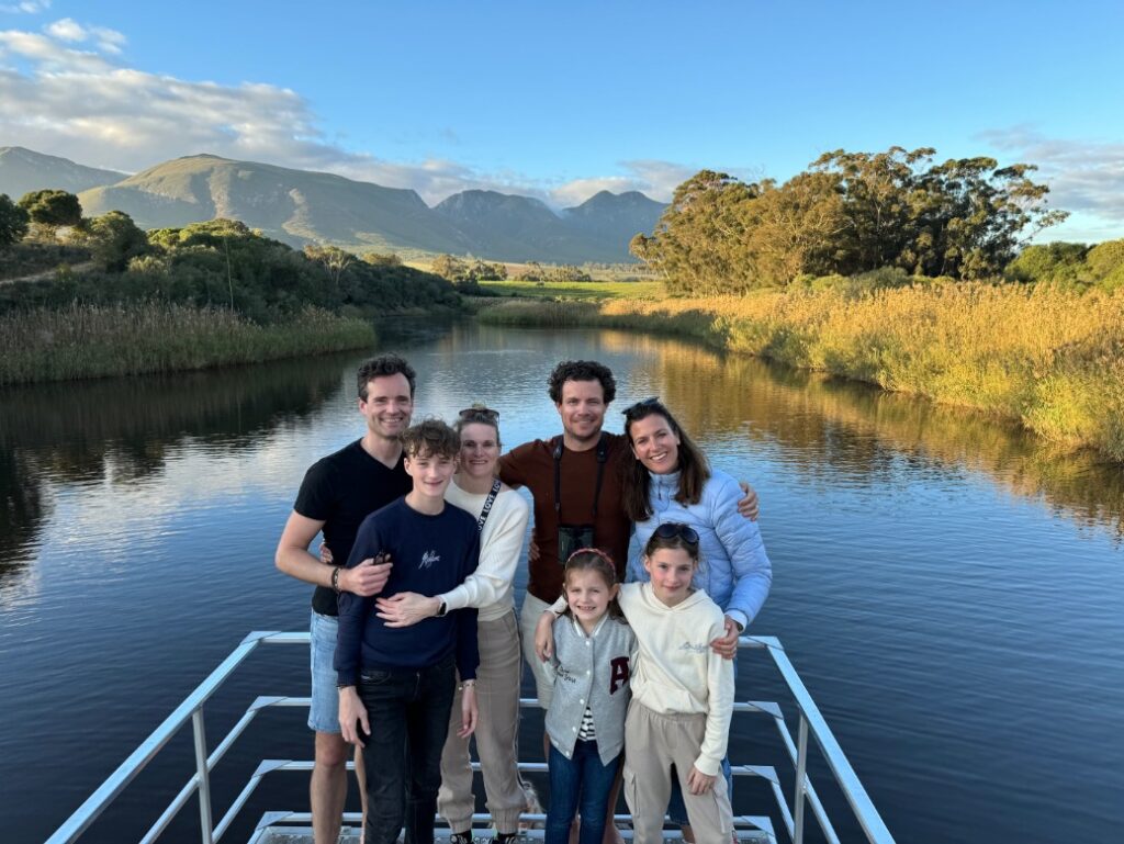 Evelien Collier bij Grootbos Garden Lodge - Cruise Lady Standford