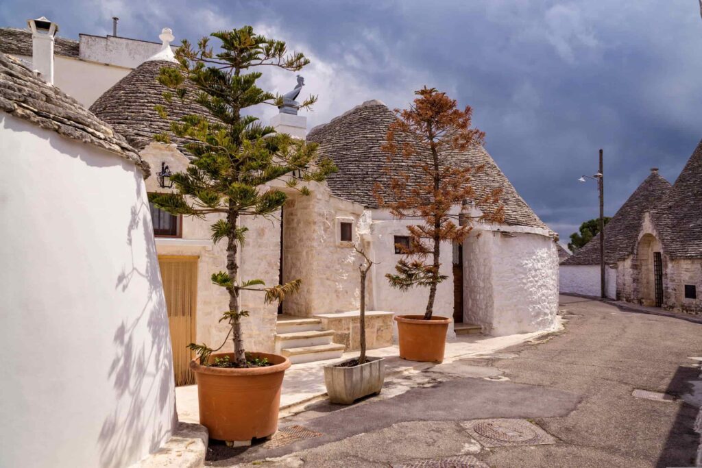 Trulli in Alberobello Italie