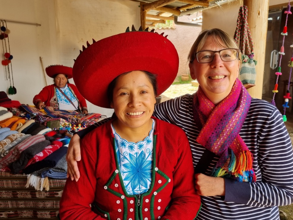 Leen van Hiscubra in de Secret Valley Peru