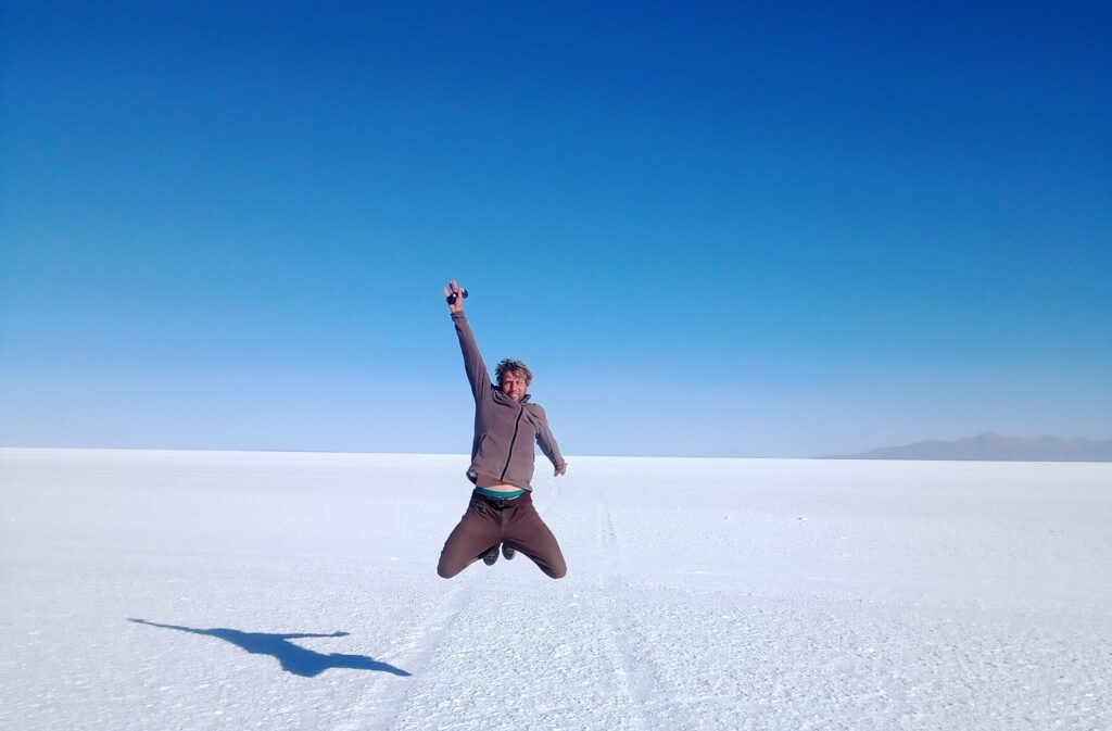 Pepijn Grau van Tura Travel bij Salar de Uyuni, Bolivia