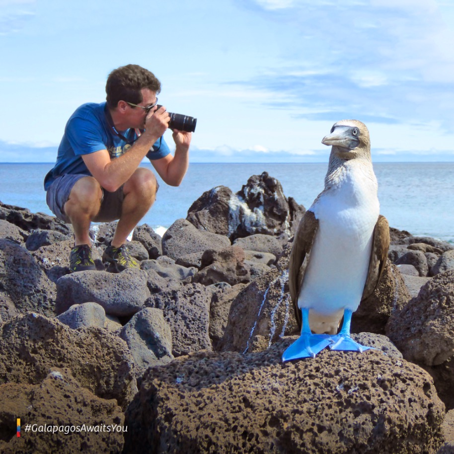 bezoek aan Galapagos