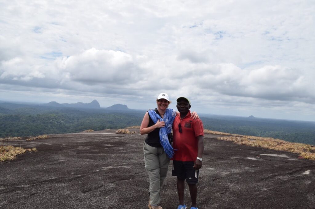 Op de Tebutop Suriname