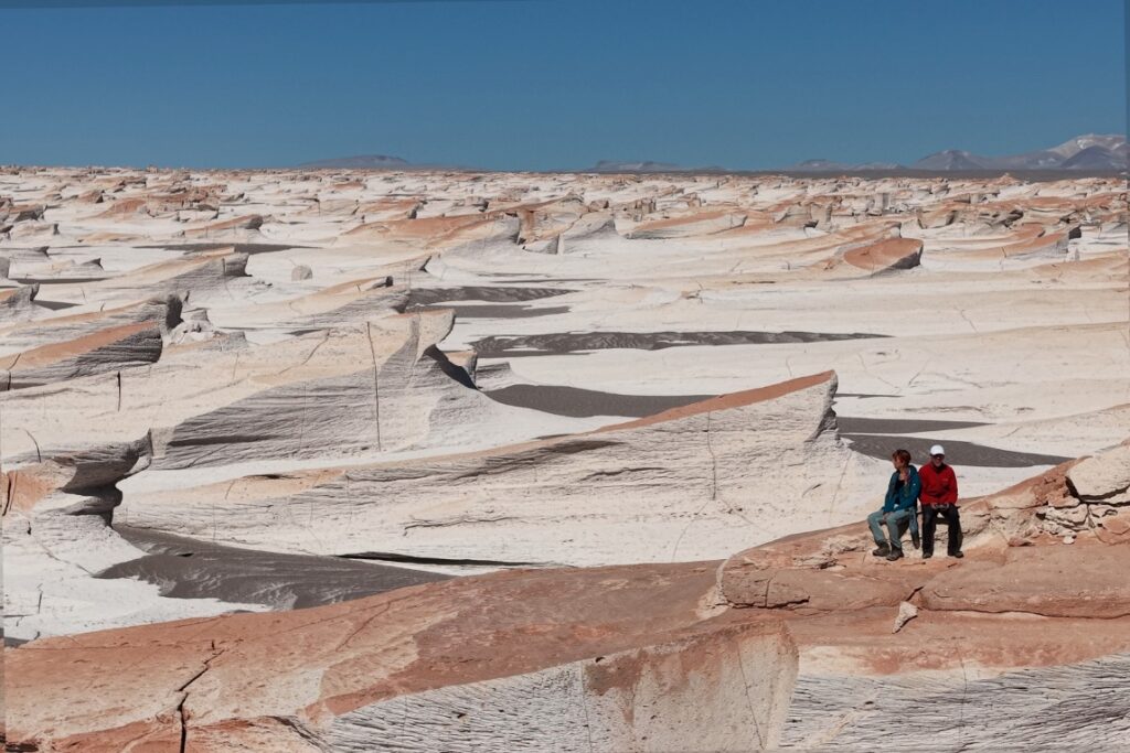 Ander Licht reizen bij Campo de Piedra Pomez, Noord-Argentinië